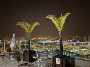 Flat encantador 18º, hotel piscina e vista top